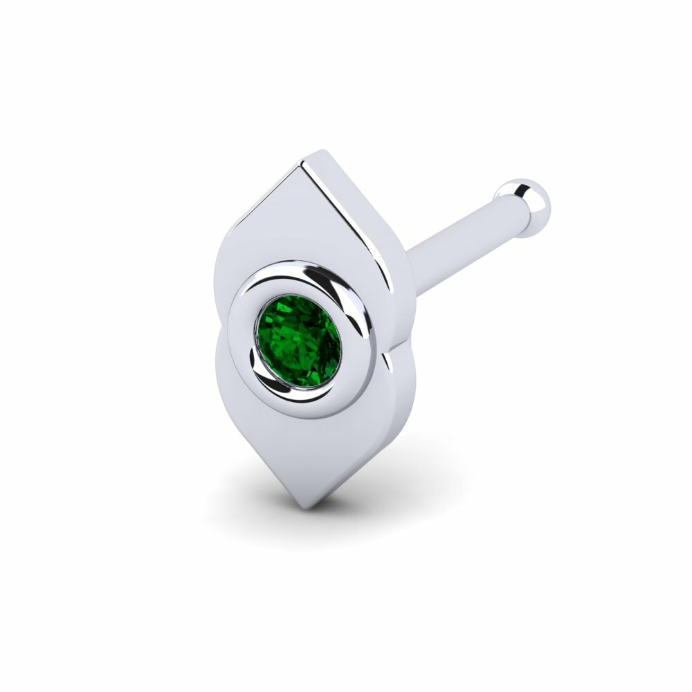 Groene Zirkoon Neus Pin Gruby