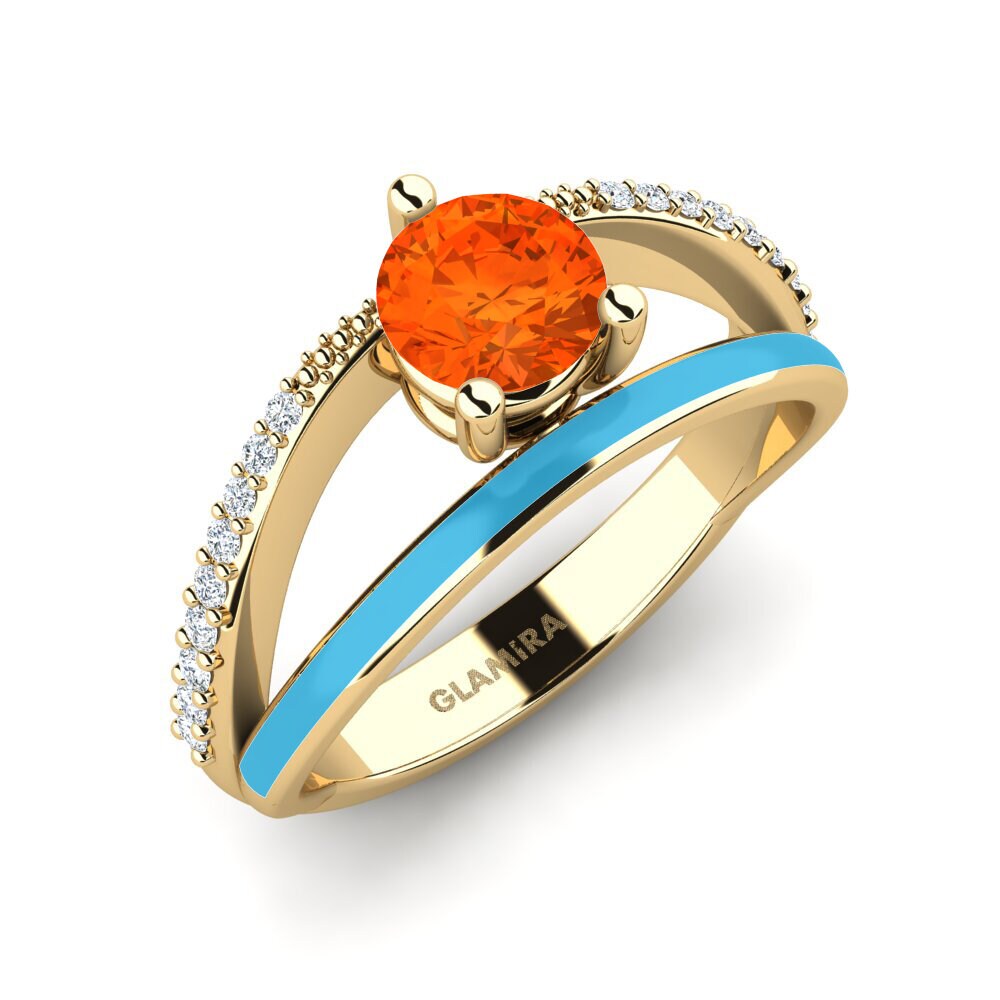 Fire Opal Ring Gryn