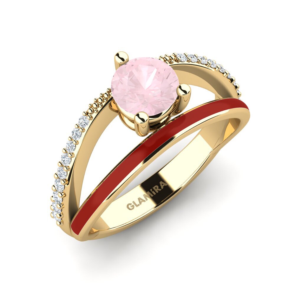 Rose Quartz Ring Gryn
