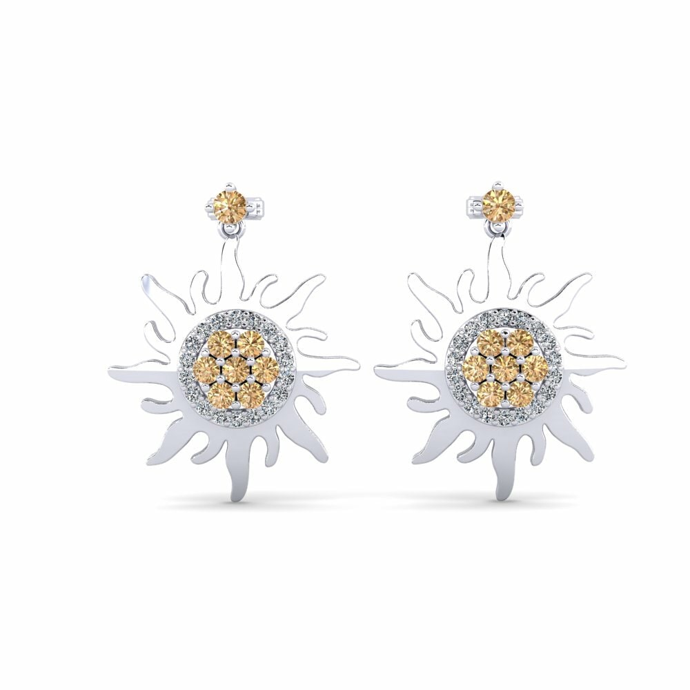 White Silver Women's Earring Guarin