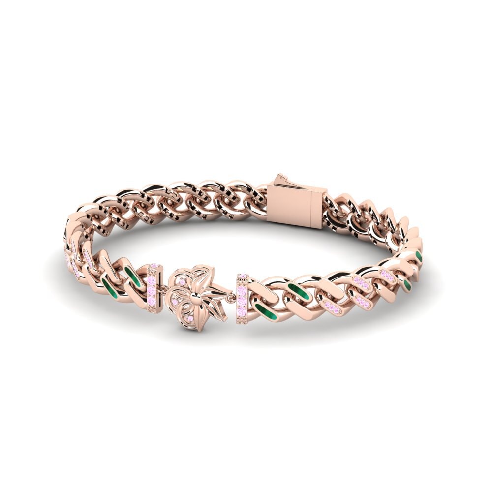 Pink Sapphire Women's Bracelet Gueux