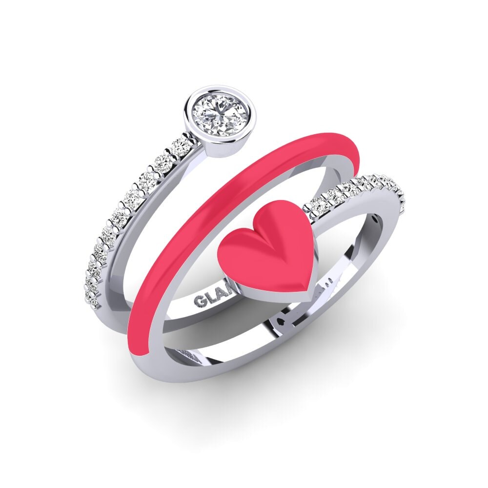 Moissanita Anillo Gula