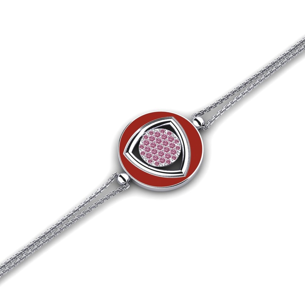 Rhodolite Garnet Women's Bracelet Gulielma