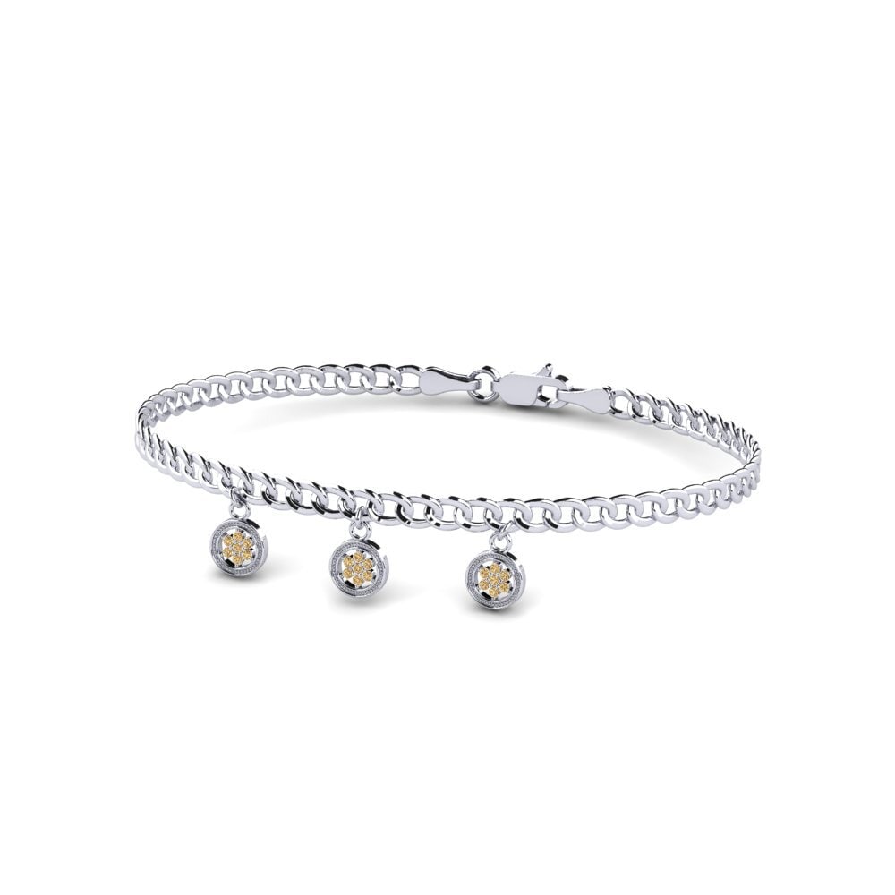 Brown Diamond Women's Bracelet Gumboy