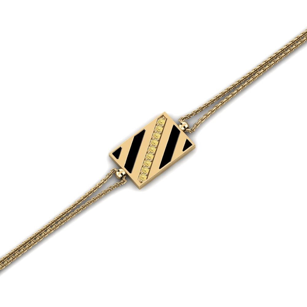 Yellow Diamond Women's Bracelet Gunatmi