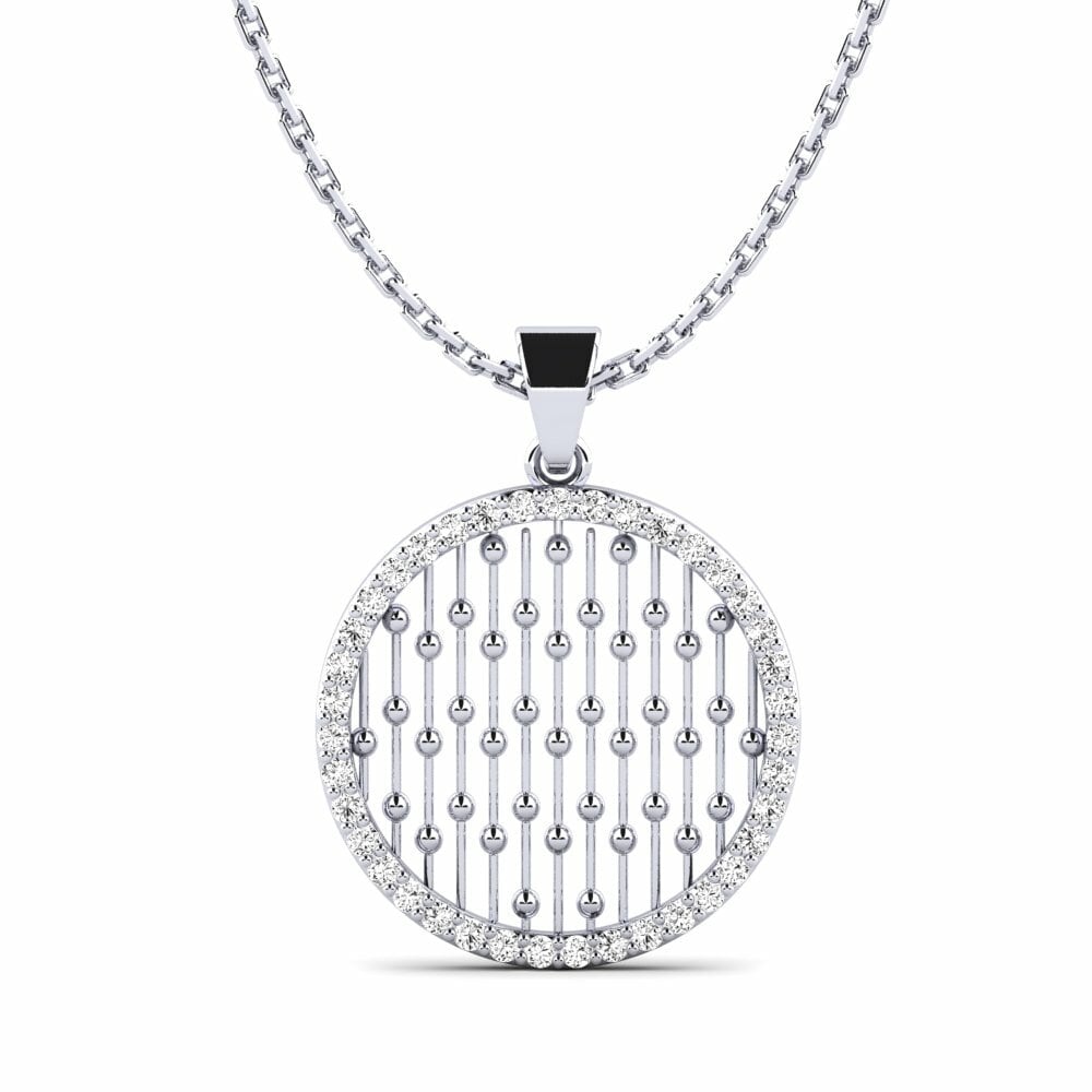 Moissanite Pendant Gunfire