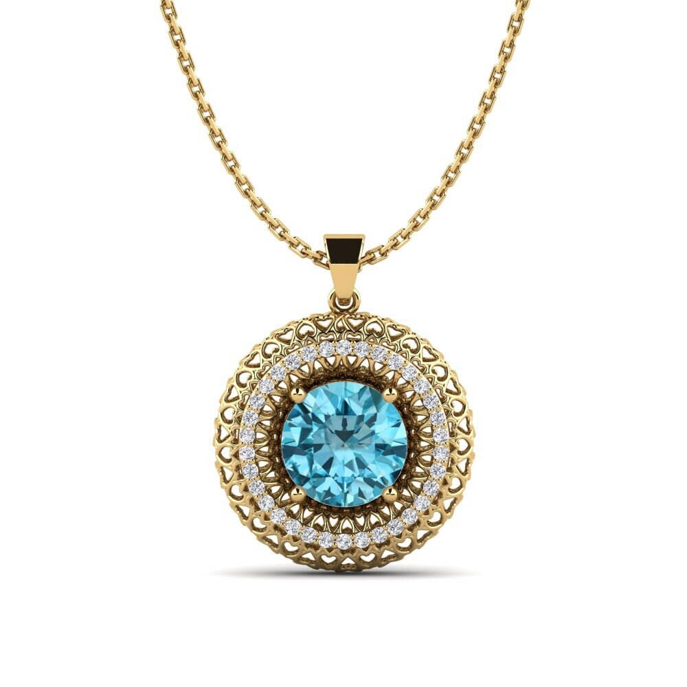 Blue Zircon Women's Pendant Gunna