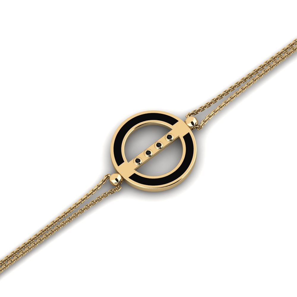 Black Onyx Women's Bracelet Gurgita