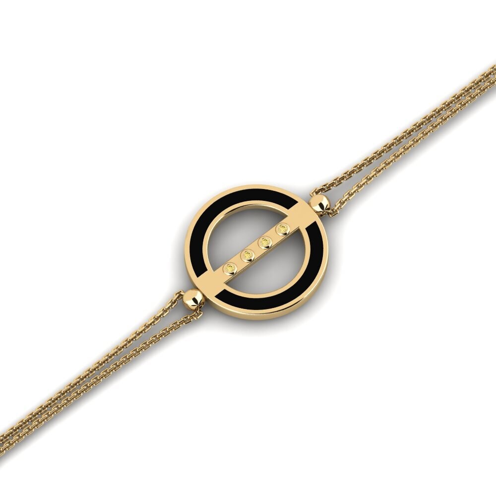 Yellow Diamond Women's Bracelet Gurgita