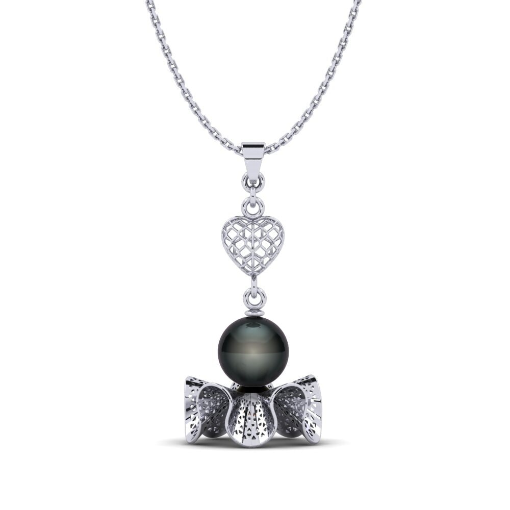 Fusion Orange Sapphire Necklaces