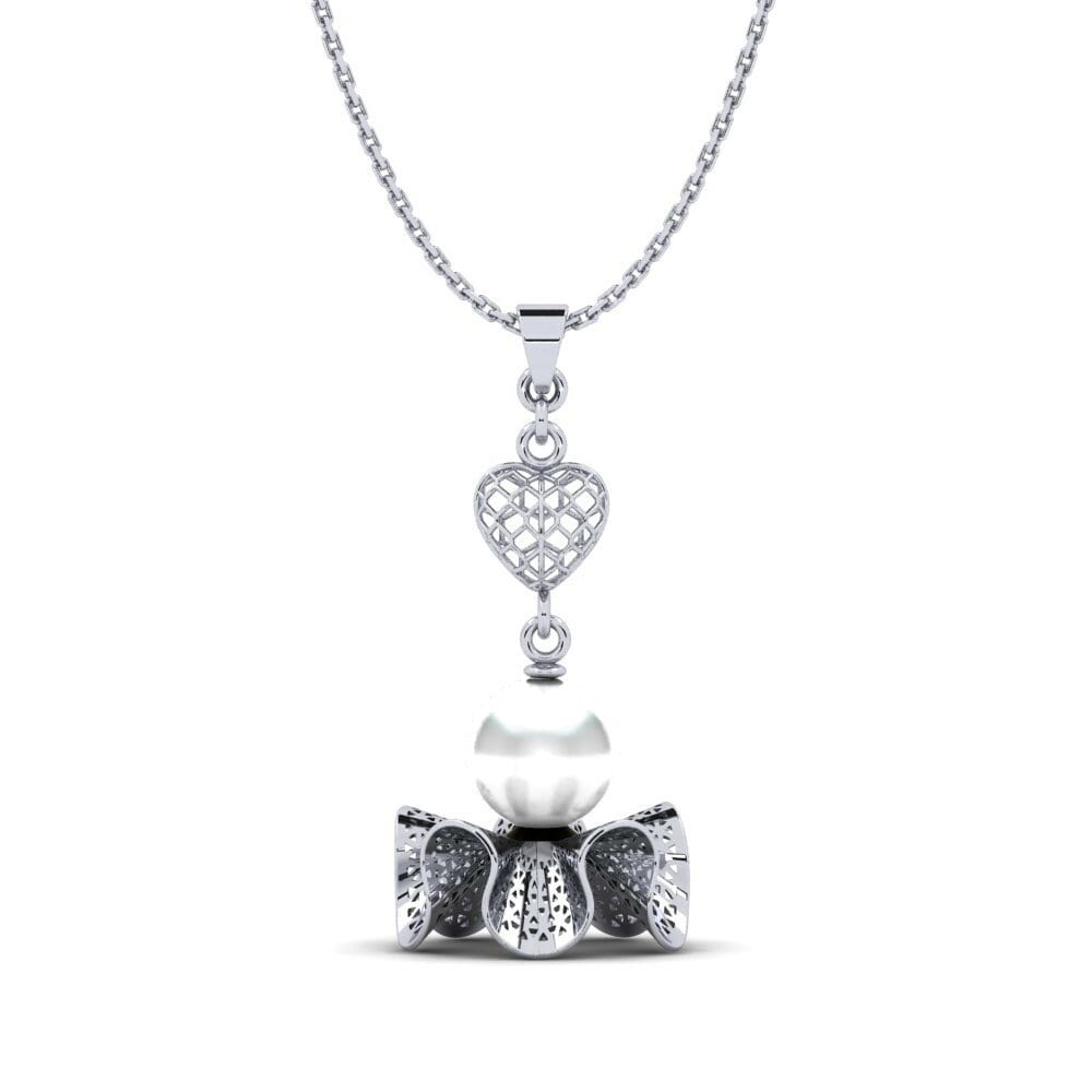 Circón Blanco Colgante de Mujer Gurrola