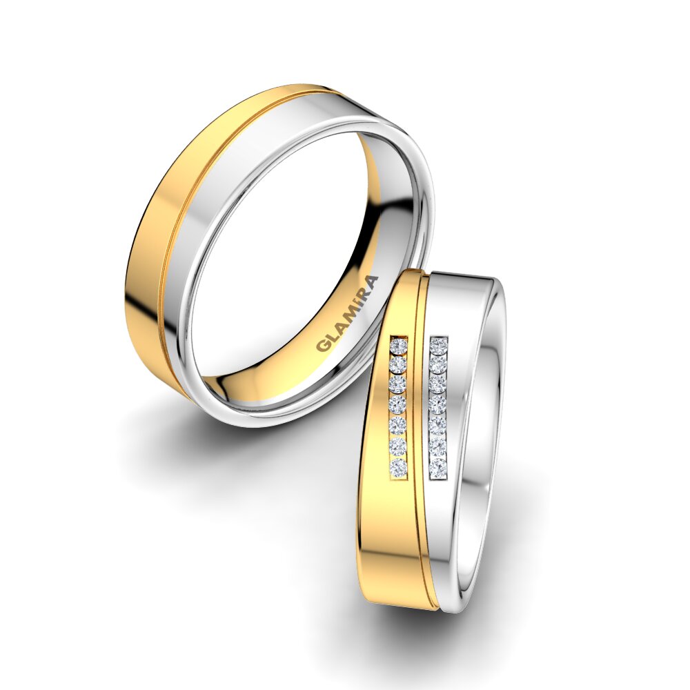 Without Stone Wedding Ring Amazing Flow 6 mm