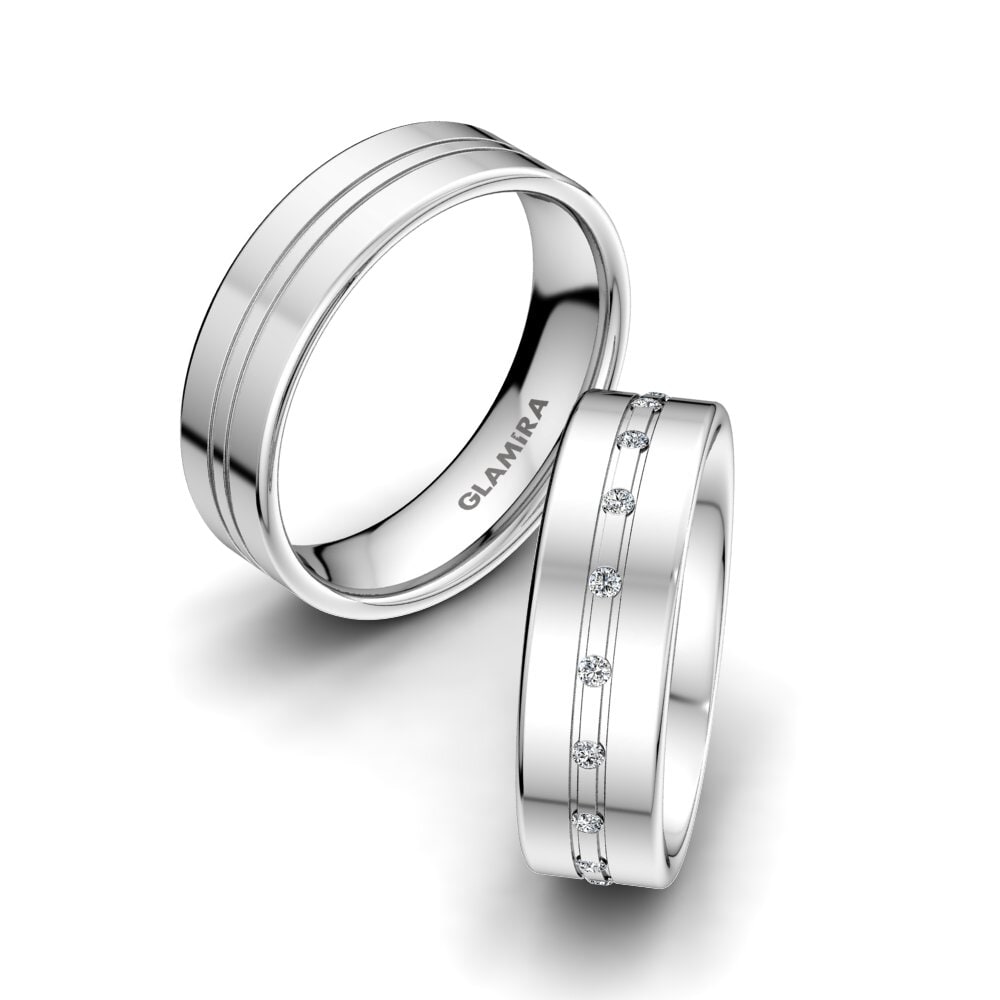 Trouwring Essential Route 6 mm