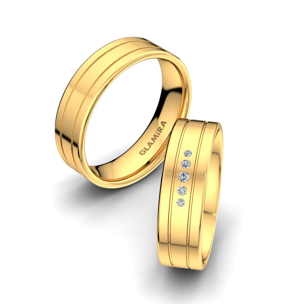 Trouwring Essential Quenn 6 mm