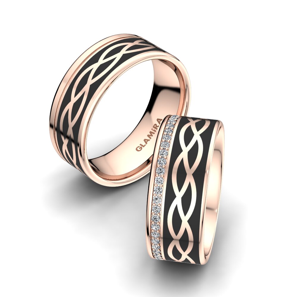 Trouwring Mystic shape 8 mm