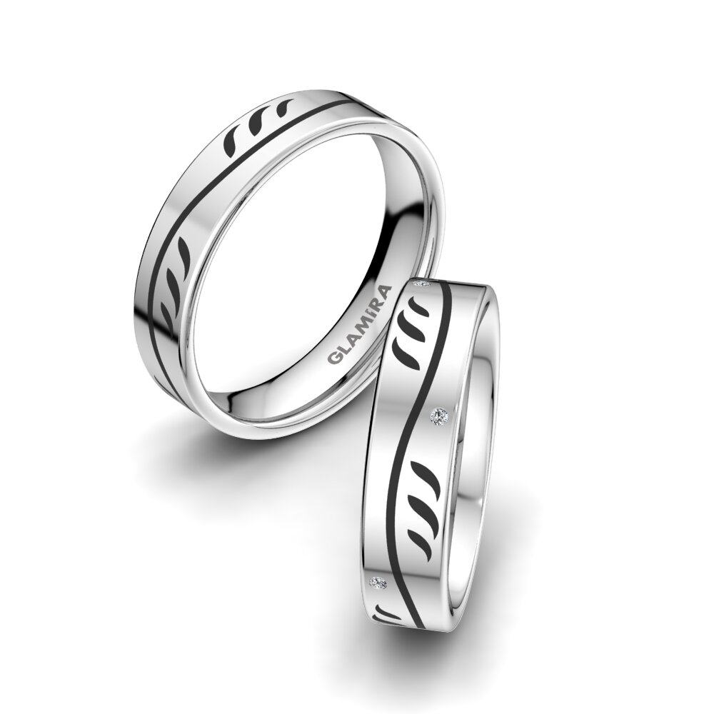 Trouwring Essential Flower 5 mm