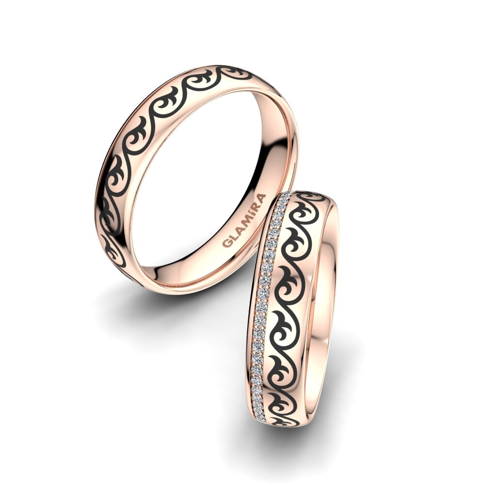 Wedding Ring Golden Dawn 5 mm