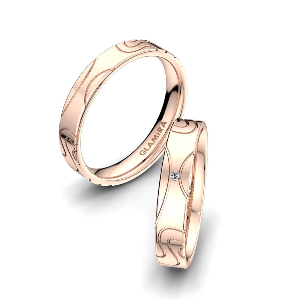 Anillo de boda Gorgeous Life 4 mm