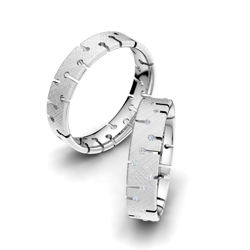 Anillos de boda Diamante Fancy