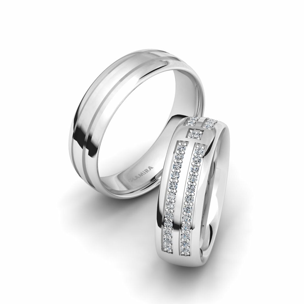 Exclusive Wedding Ring Brilliant Ornament 6 mm