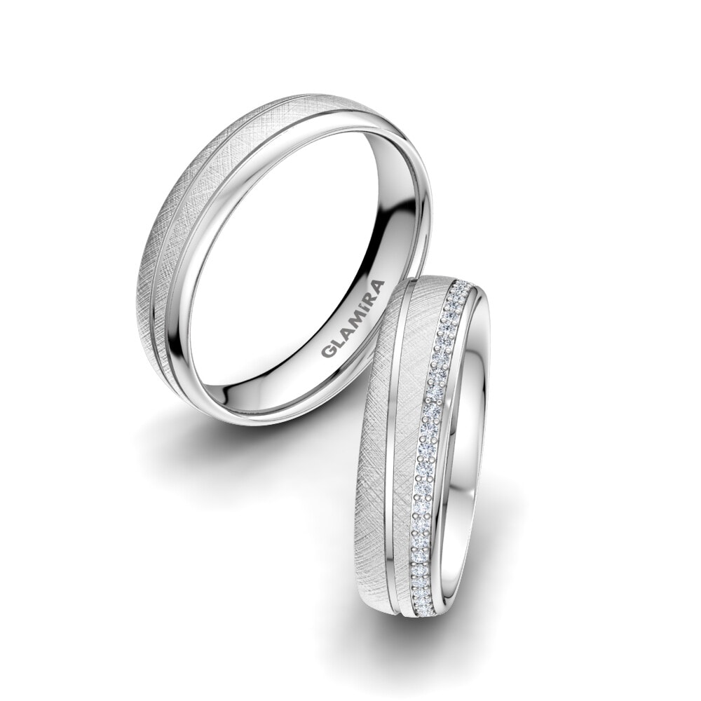 Memoire Diamond Wedding Rings