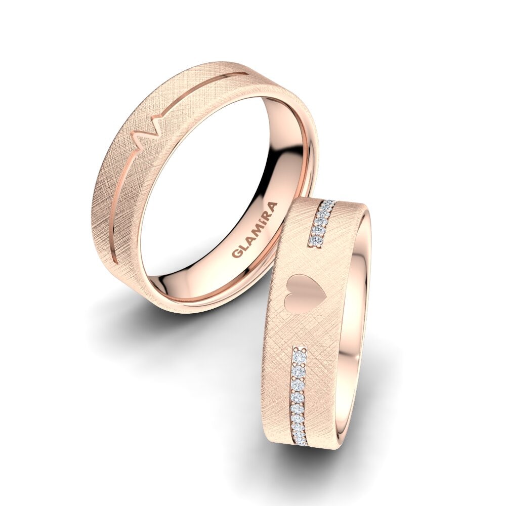 Lab Grown Diamond Wedding Ring Passionate Waiting 6 mm