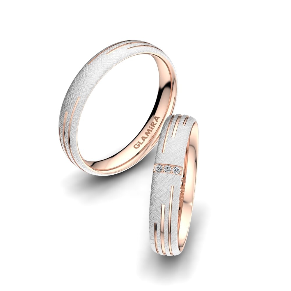 Anillo de boda Shimmering Road 4 mm