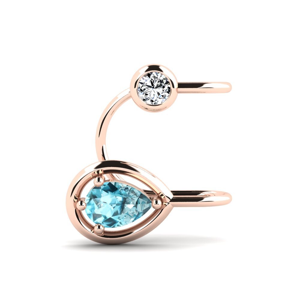 Blue Zircon Women's Earring Gwendolyn