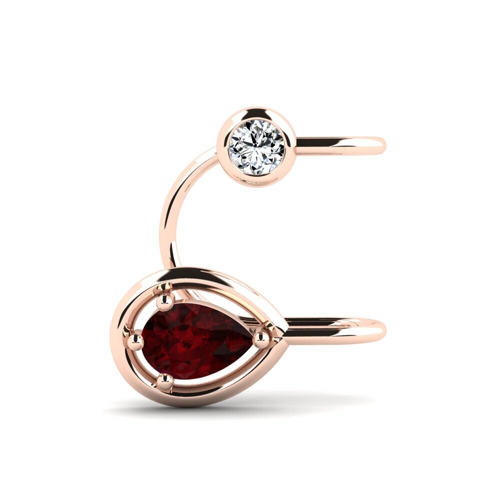 Garnet Women's Earring Gwendolyn