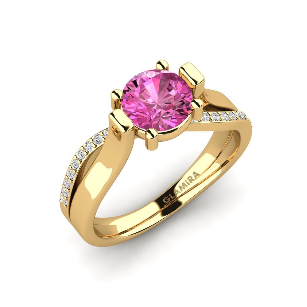Pink Topaz Ring Gwendy