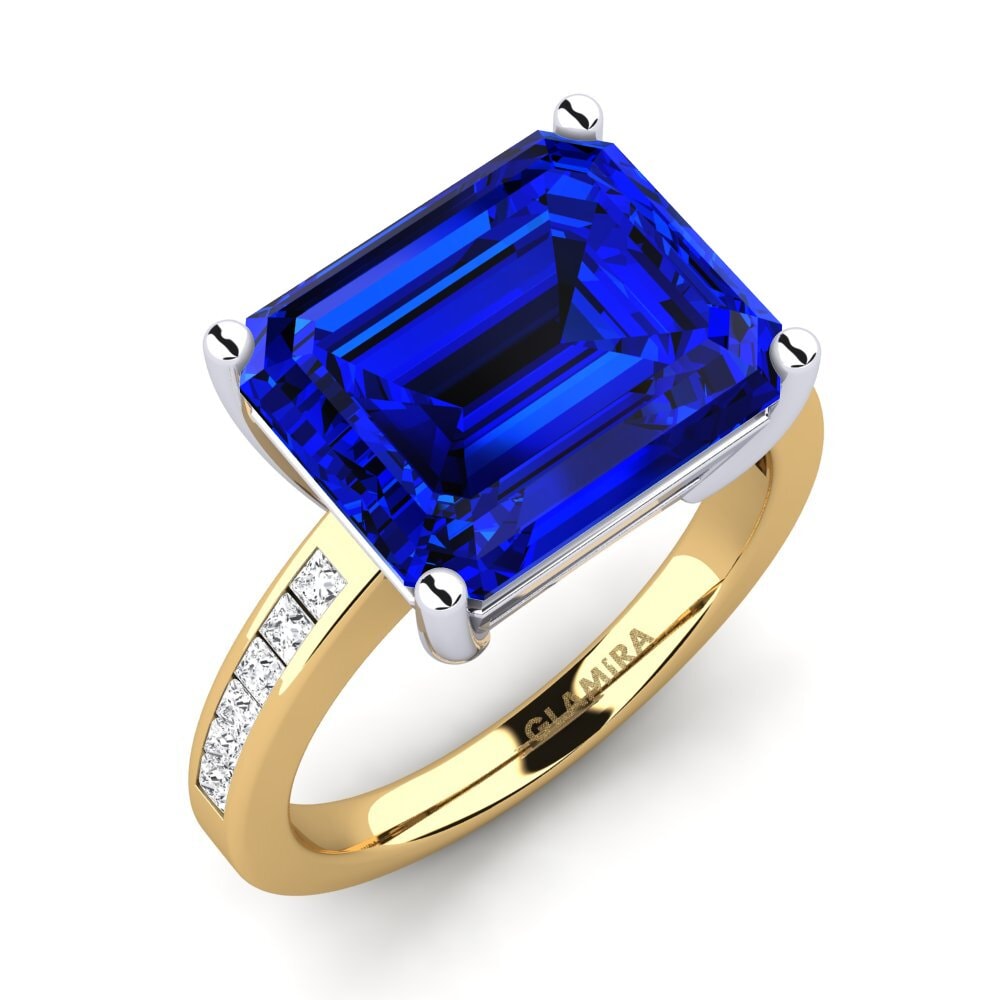 14ct Yellow / White Gold Ring Gwenora