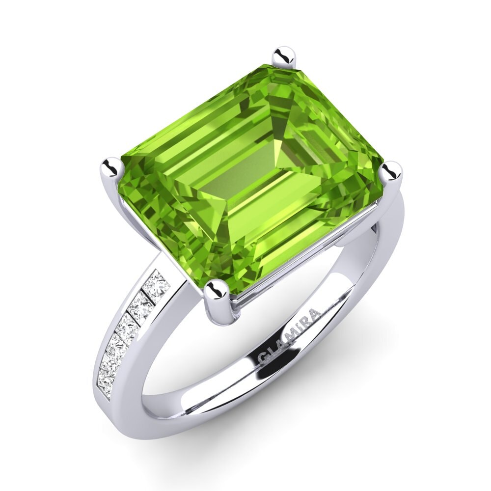 9ct White Gold Ring Gwenora