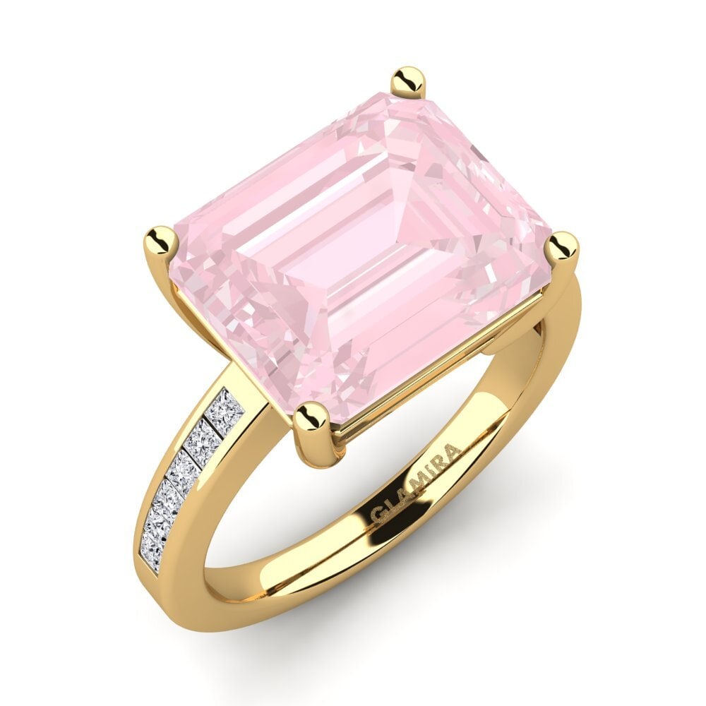 Rose Quartz Ring Gwenora