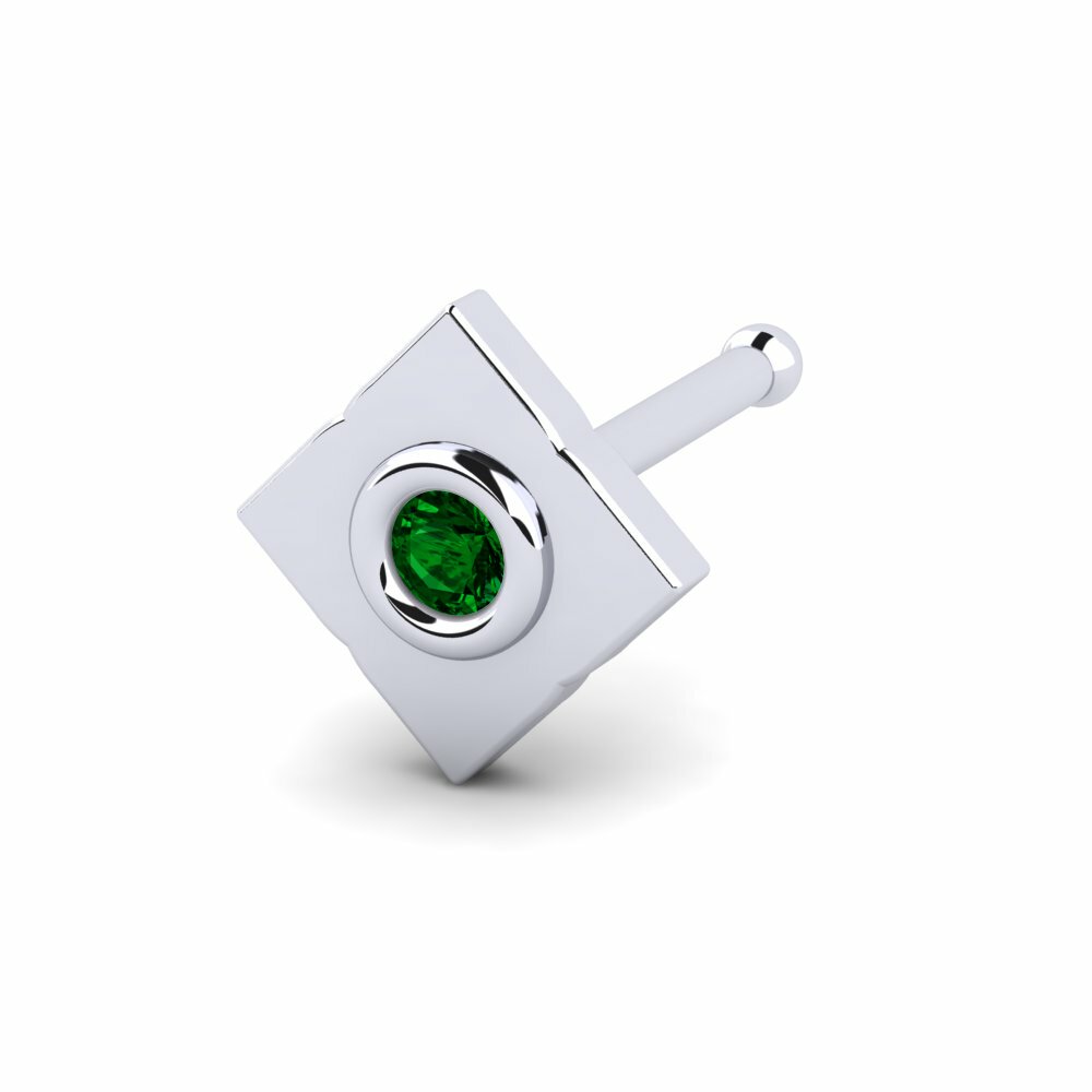 Groene Zirkoon Neus Pin Gypsy