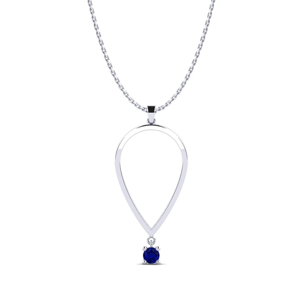 Saphir Pendentif pour femme Haina