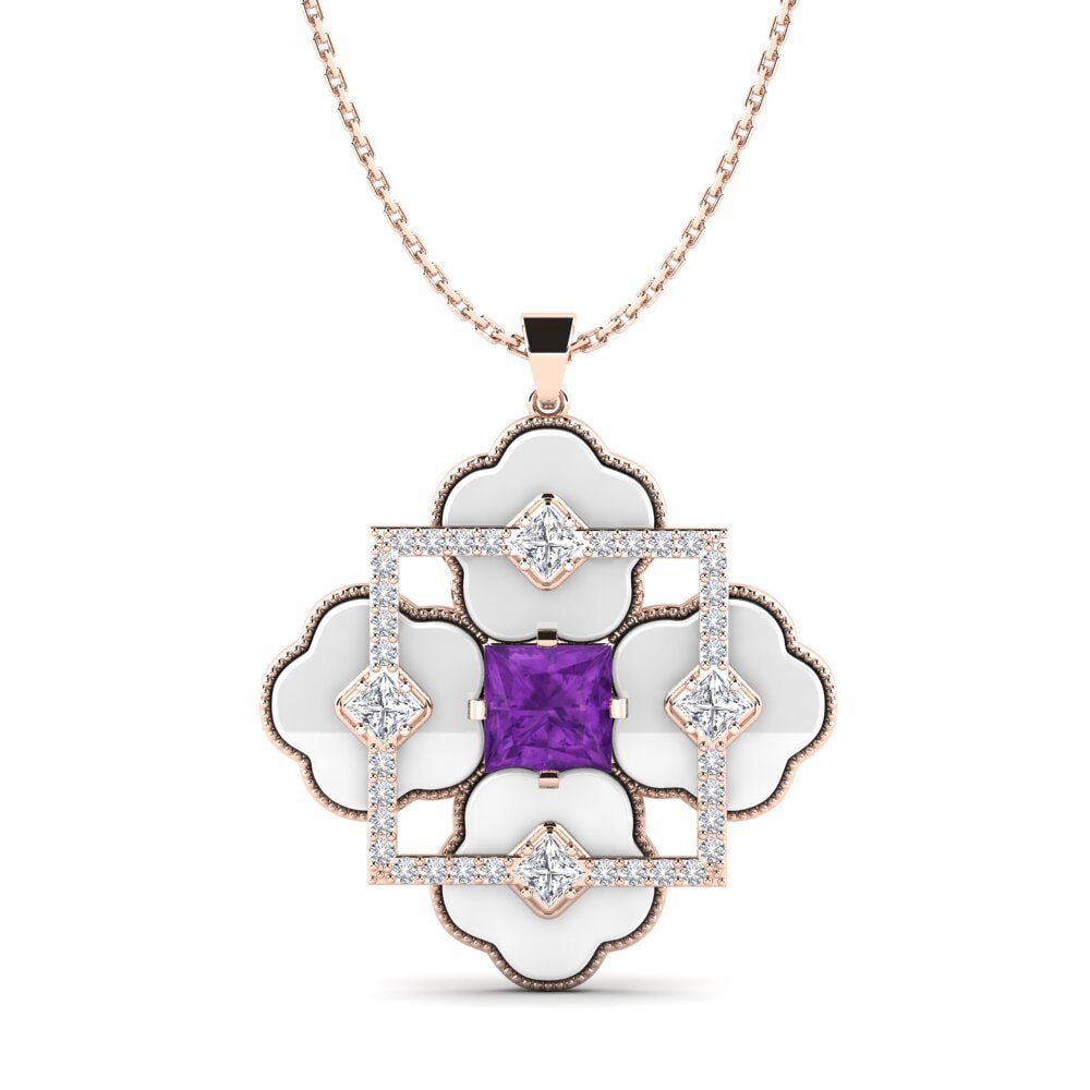14k Rose Gold Women's Pendant Hale