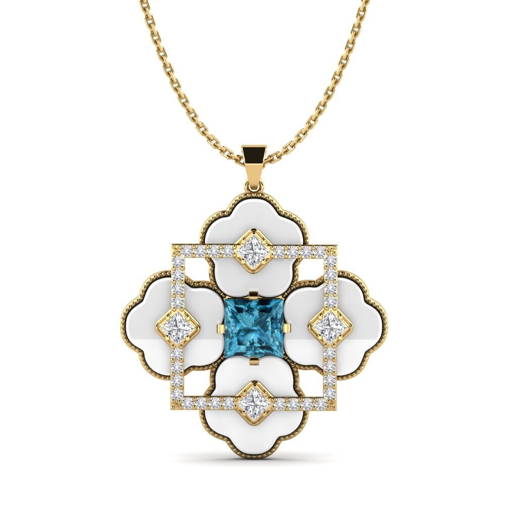 Blue Zircon Women's Pendant Hale