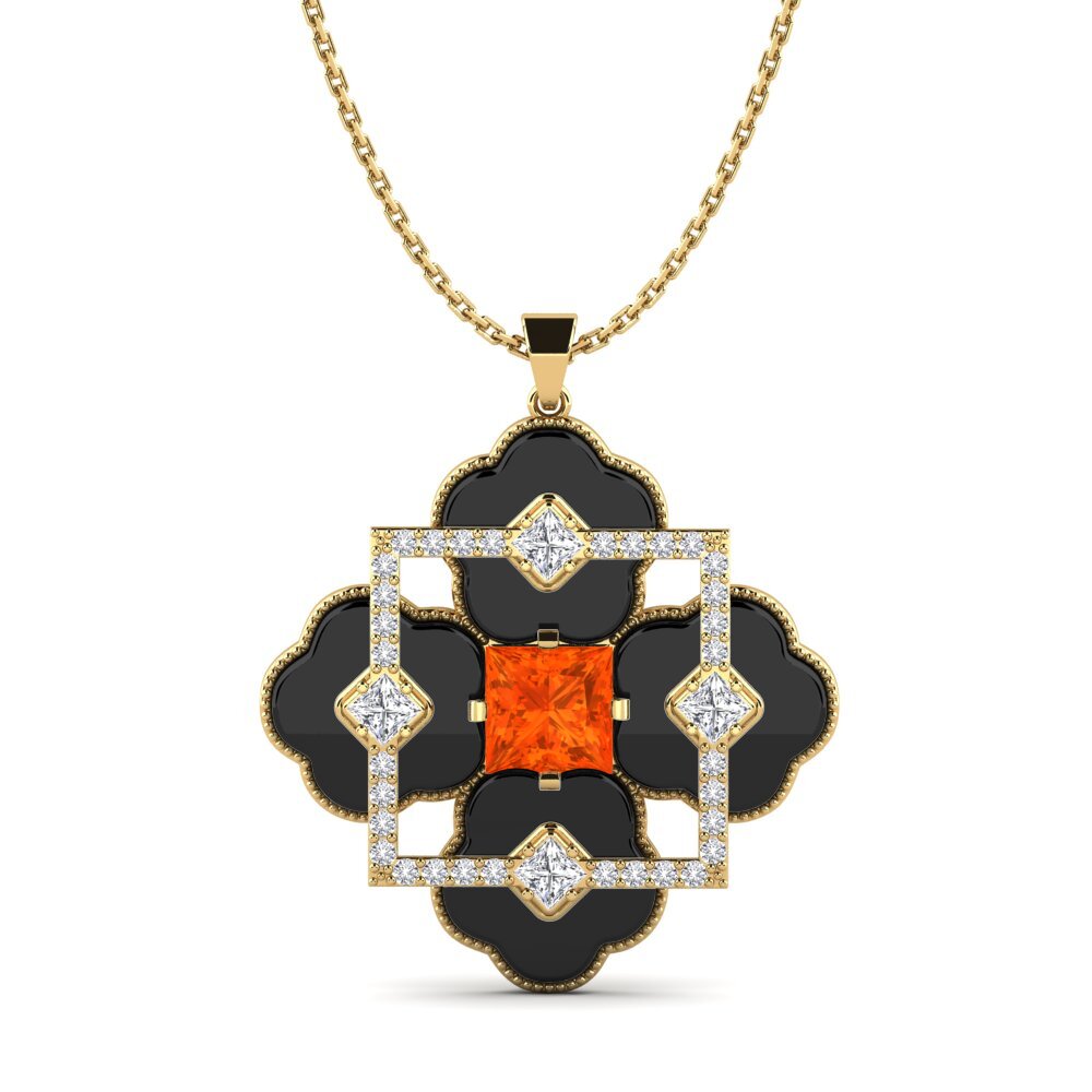 Fire Opal Women's Pendant Hale