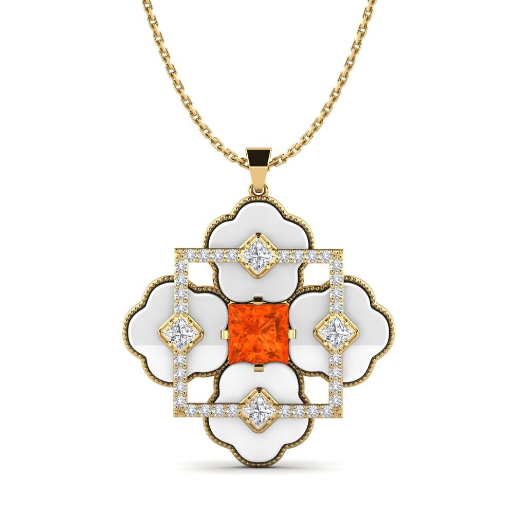 Fire Opal Women's Pendant Hale