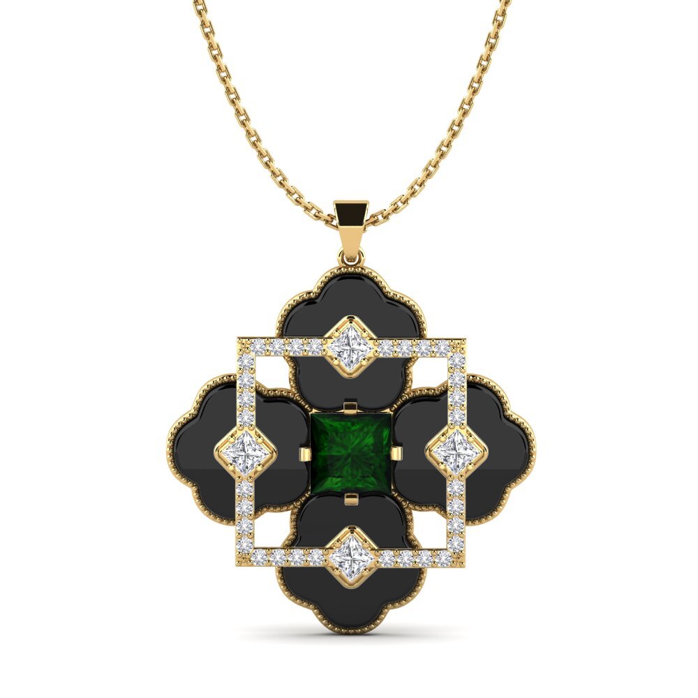 Green Tourmaline Women's Pendant Hale