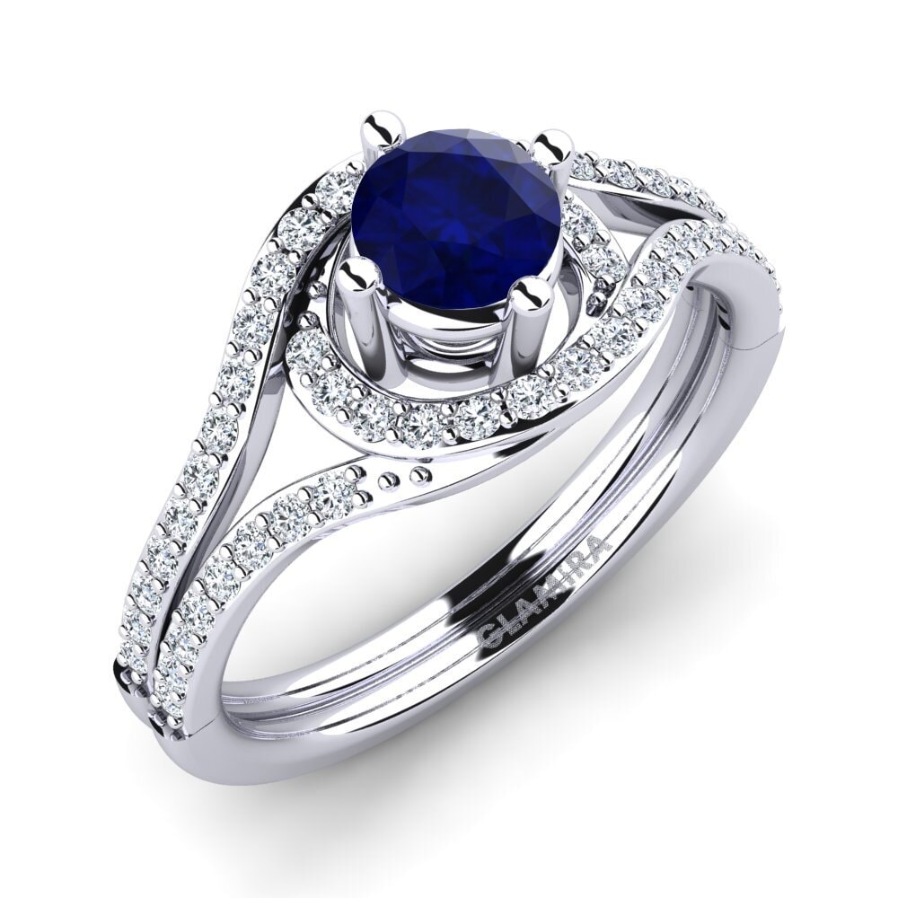 Sapphire Engagement Ring Halette