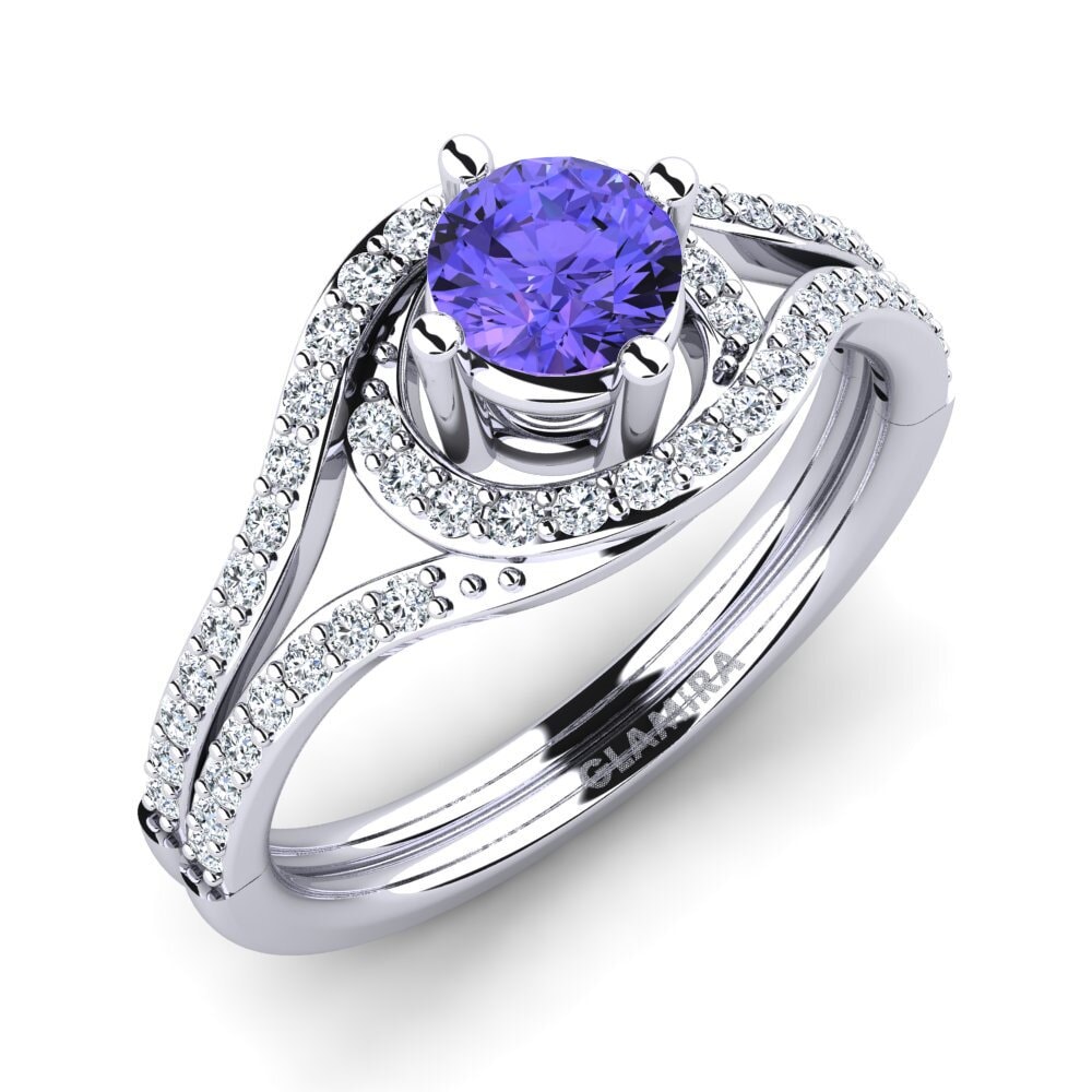 Tanzanite Engagement Ring Halette