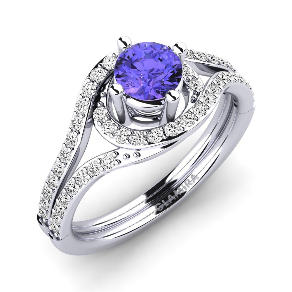 Tanzanite Engagement Ring Halette