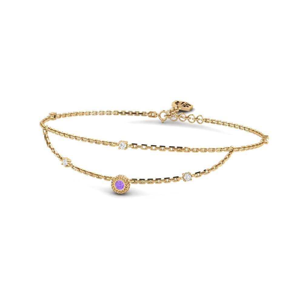 Améthyste Bracelet pour femme Hallex
