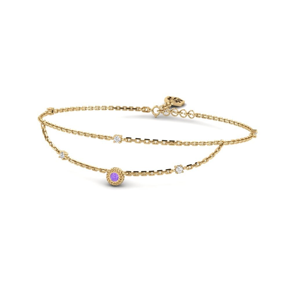 Amethyst Women's Bracelet Hallex