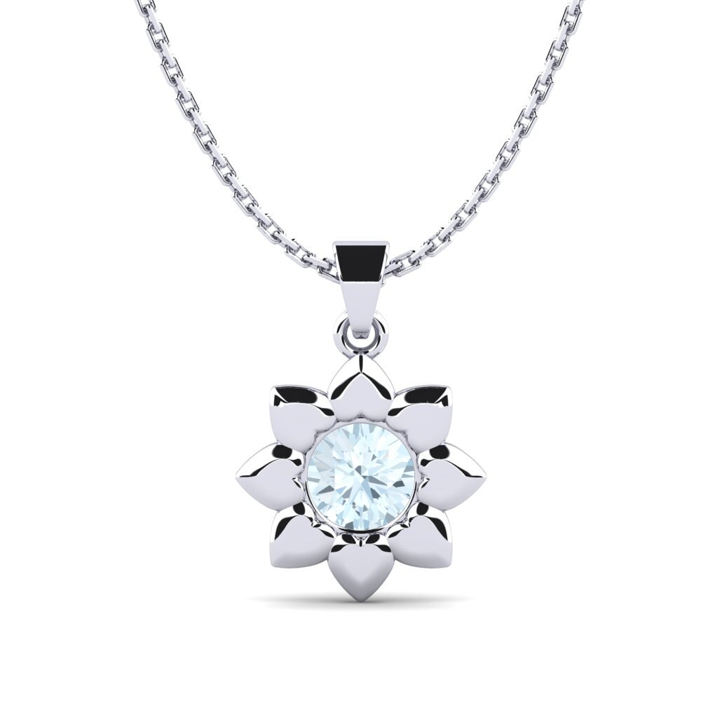 Aguamarina Colgante de Mujer Hankin