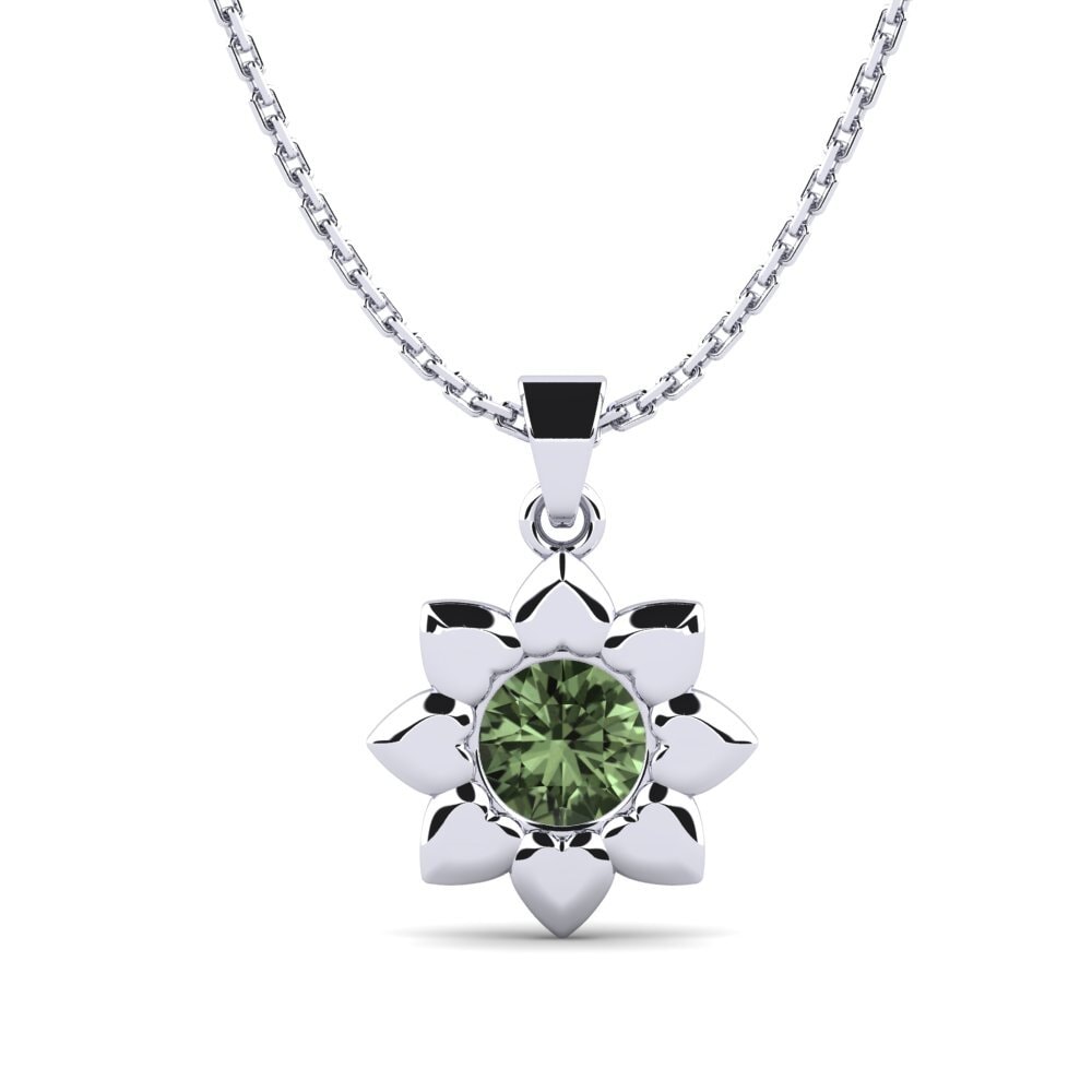 Green Sapphire Women's Pendant Hankin