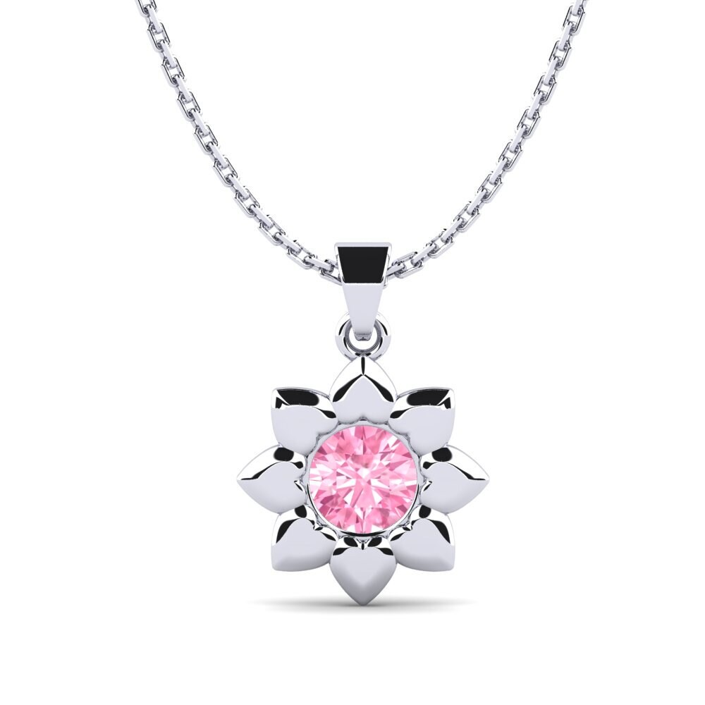 Pink Sapphire Women's Pendant Hankin