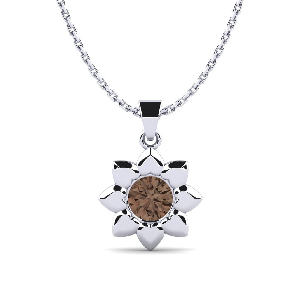 Smoky Quartz Women's Pendant Hankin