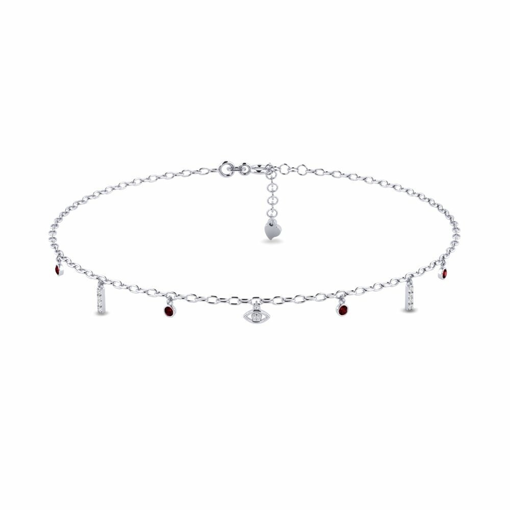 Garnet Anklet Hankins